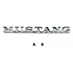 1965-66 "Mustang" Name Plate (w/ alternator)